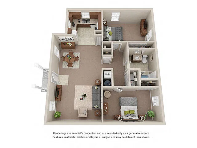 Floor plan The Ashley