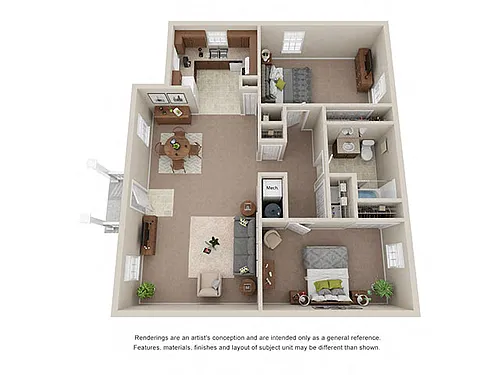 Floor plan The Ashley