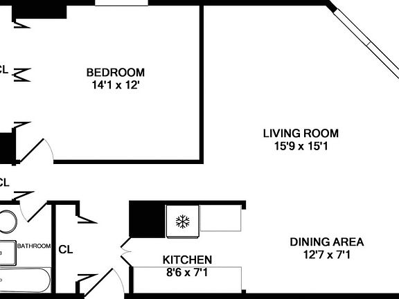 2nd image of 1641 3rd Ave APT 5C
