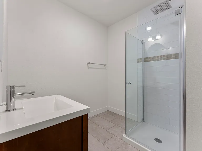 Basement bathroom