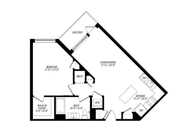Floor plan A01A