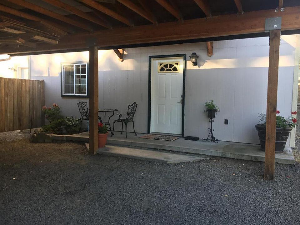 Entrance and covered front porch