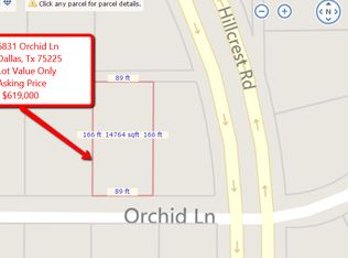 6831 Orchid Ln, Dallas, TX 75230