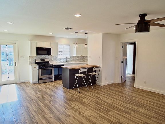 view from entry to living and kitchen
