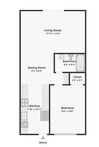 Floor plan 1/1