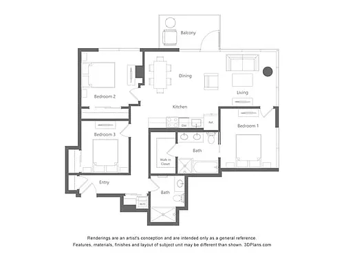 Floor plan N11 + Den