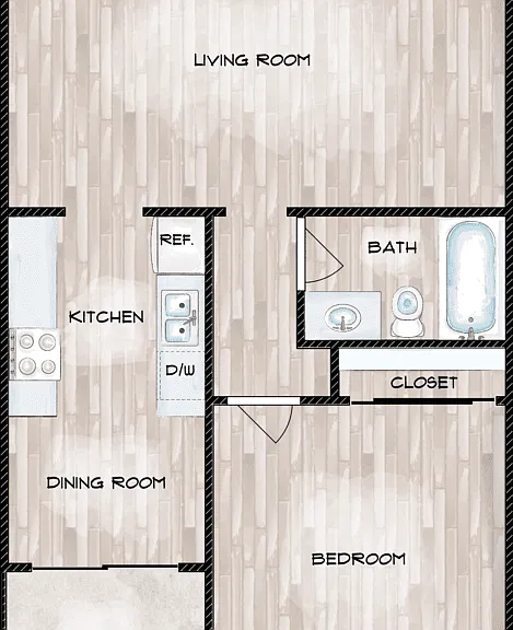 1A Floorplan Diagram