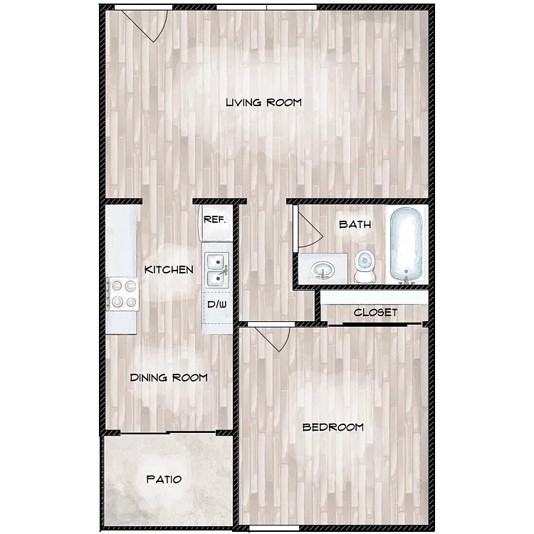 Floor plan 1A