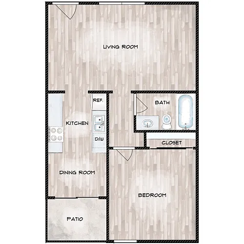 Floor plan 1A