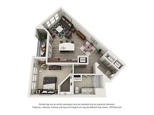 Floor plan The Soho
