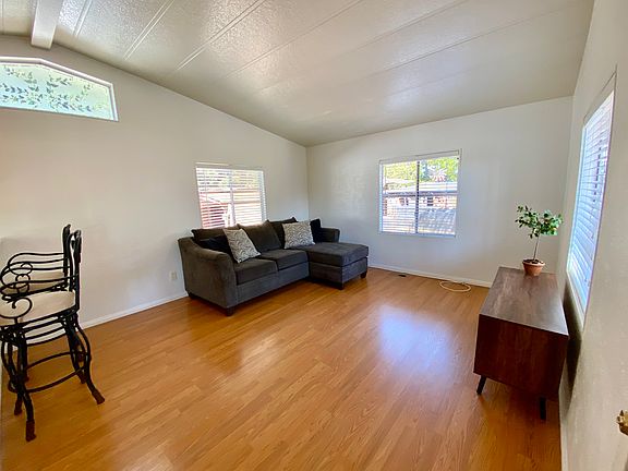 Bright and lovely, no carpet, easy to clean :)