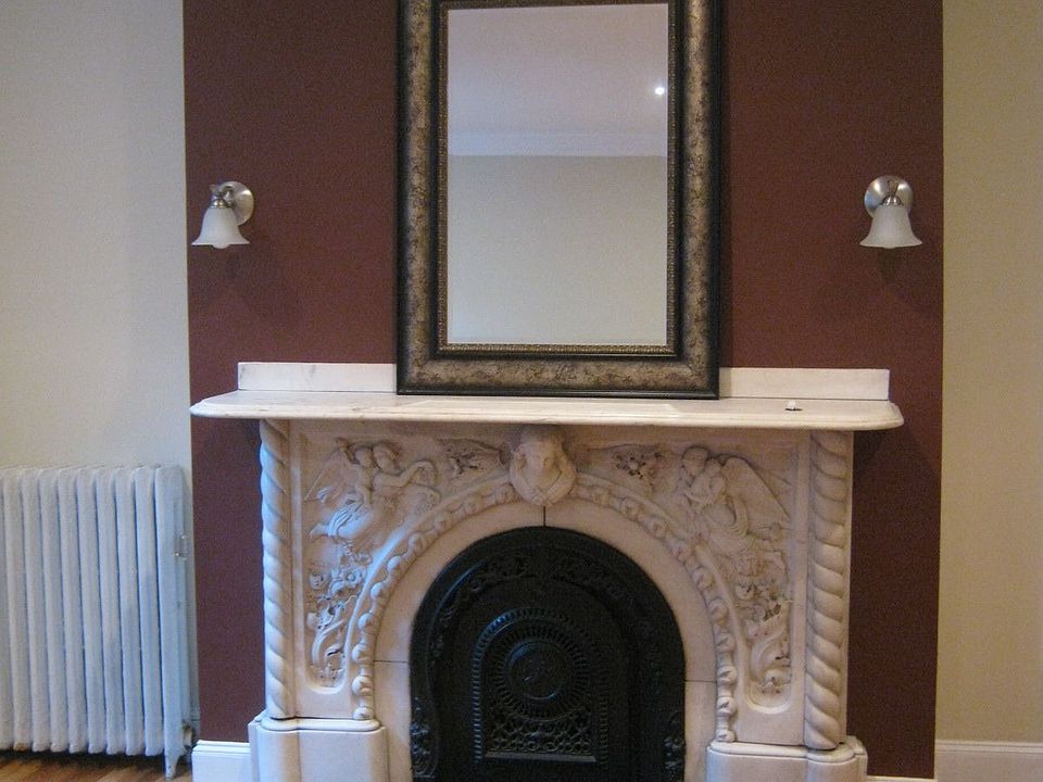 Grand Marble Fireplace