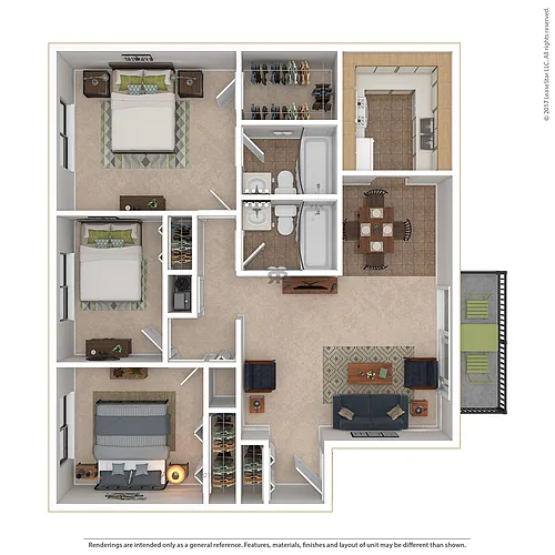 Floor plan Keystone