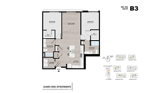 Floor plan B3