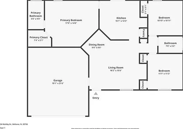 3 bed, 2.0 bath, 1190 sqft, $1,875 — Photo 2