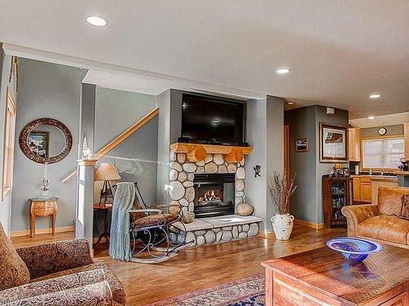 Fireplace and Upper Stairs