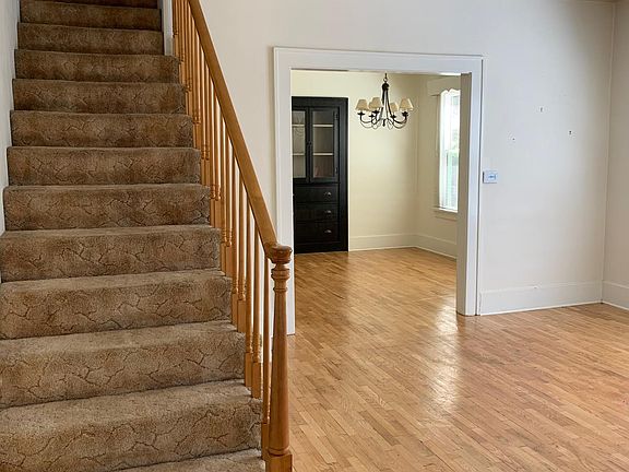 Stairway and Living Room