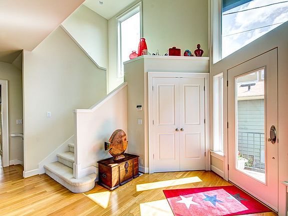 Inviting/elegant front entryway.