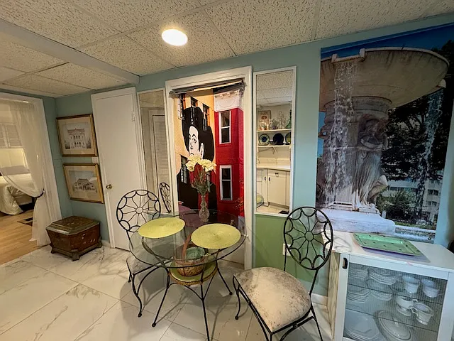 Dining area