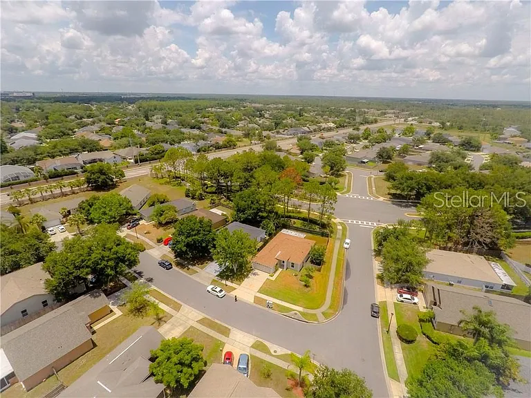 Aerial View of the Corner Lot