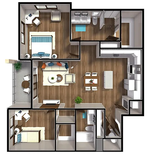 Floor plan Spring