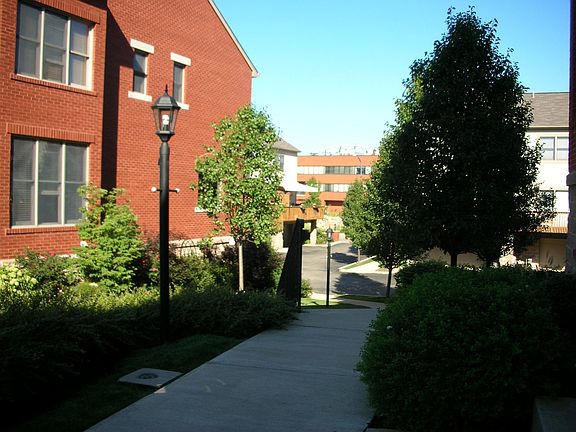Front sidewalk to right