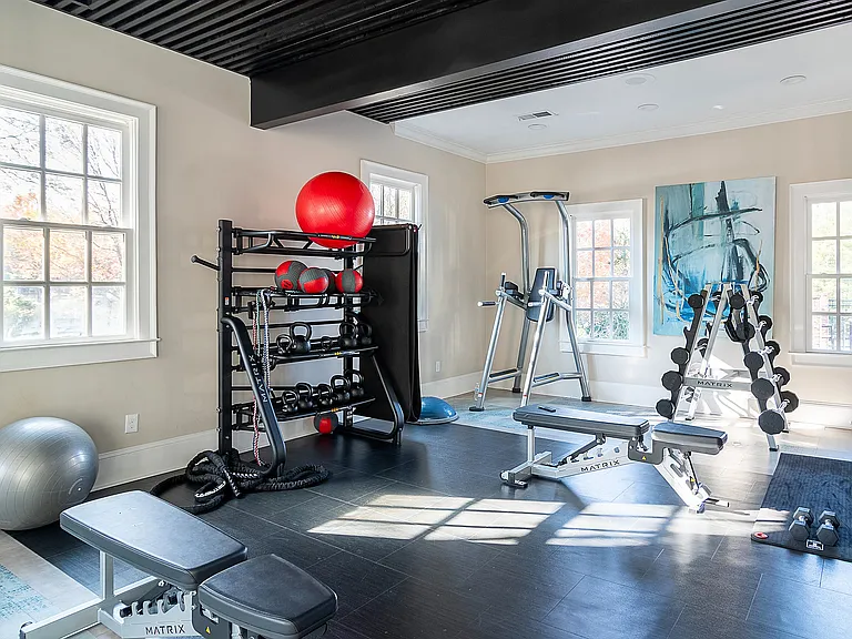 Newly Renovated Fitness Center with Free Weights