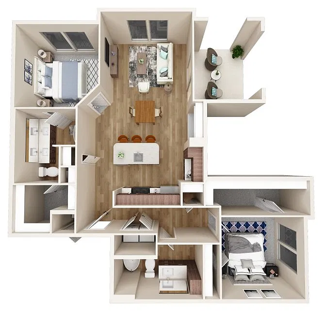 Floor plan B4