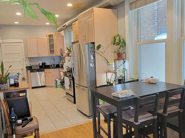 Dining and kitchen