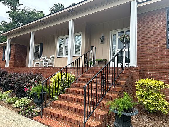 Wrought iron railings 