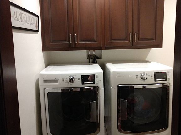 First floor laundry