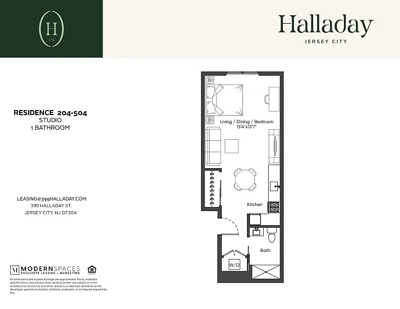 Floor plan Studio 04