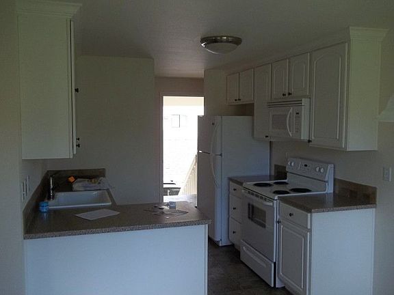 Kitchen includes appliances