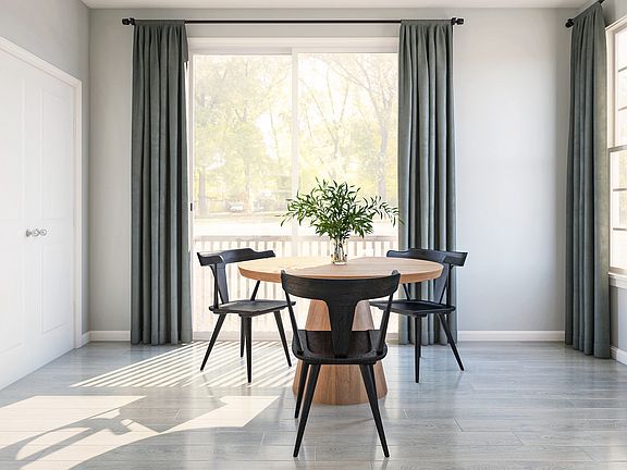 Cozy dining area