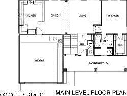 Upper Level Floor Plan (416)