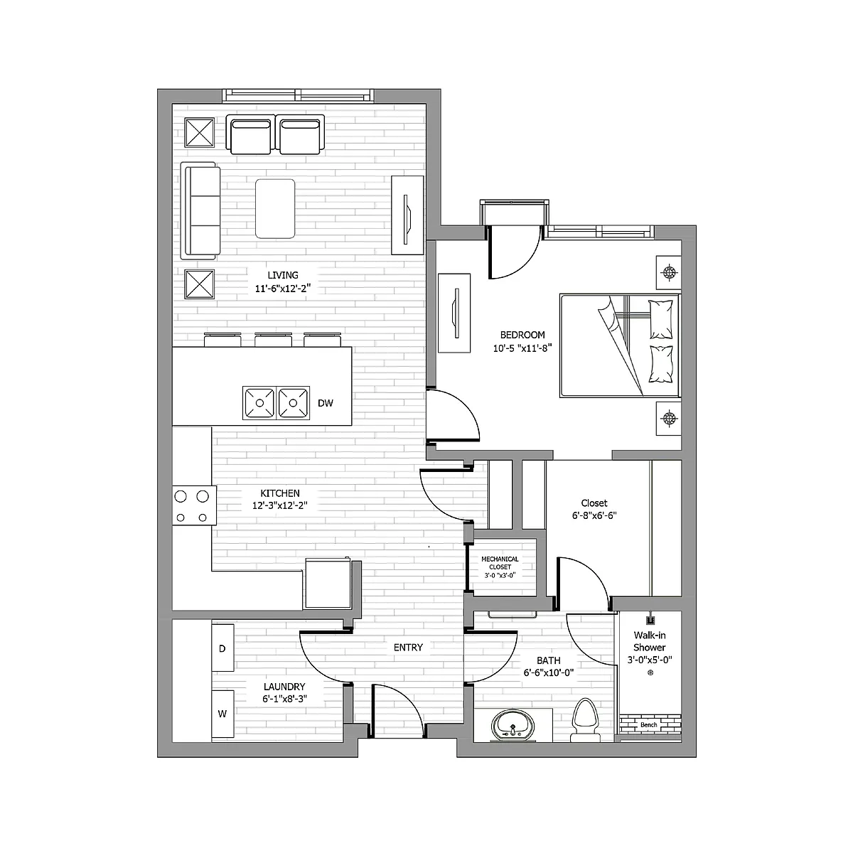 Floor plan A1ob