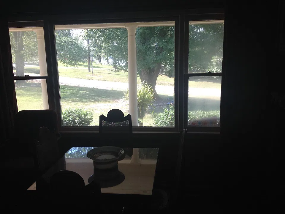View from living room
