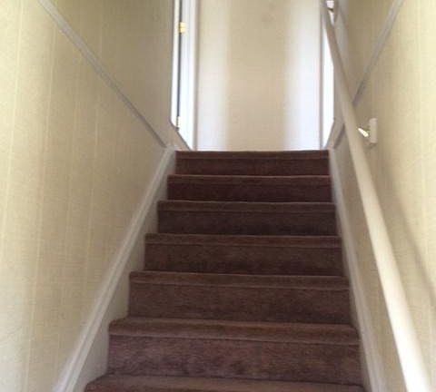 Stairway to second floor