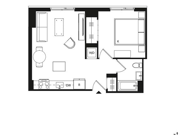 2nd image of 55 Willoughby St #29H
