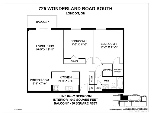 Floor plan 725-204