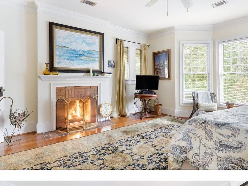 One of three bedrooms.