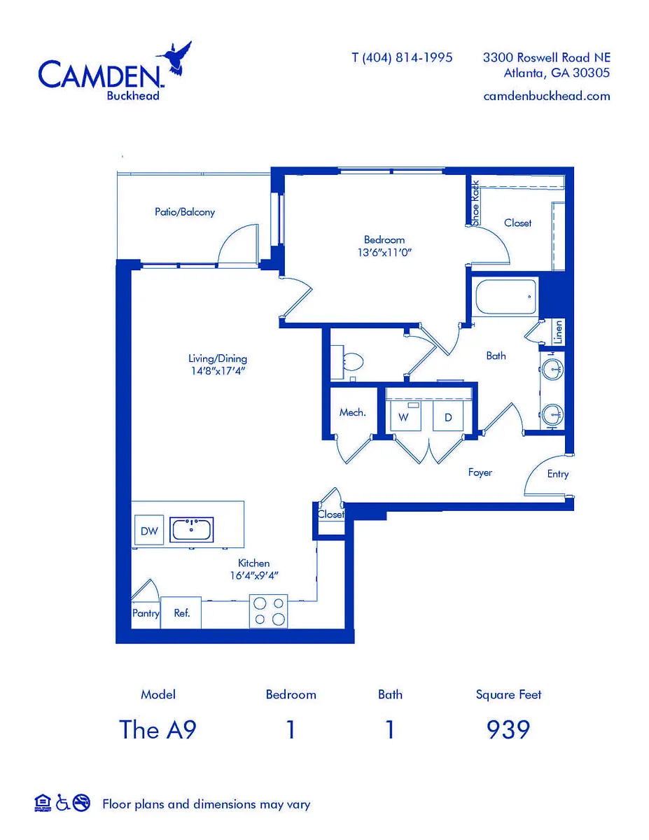 Floor plan The A9
