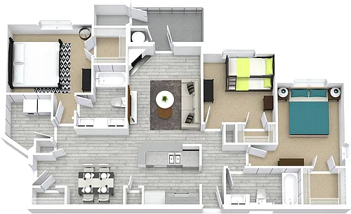 Floor plan Jefferson