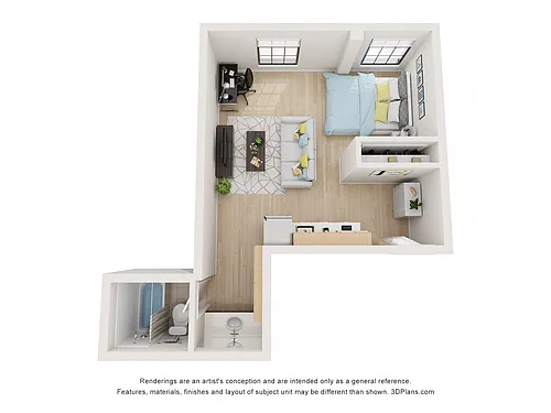 Floor plan B