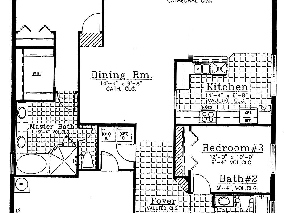 Floorplan w/ room sizes
