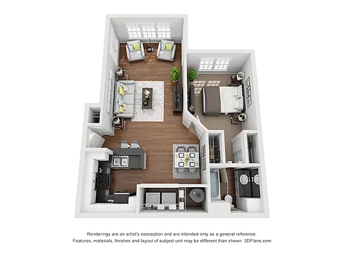 Floor plan AIR SOLARIUM RENOVATED