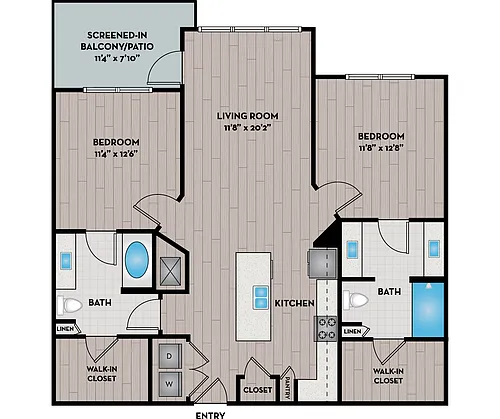 Floor plan 22F3
