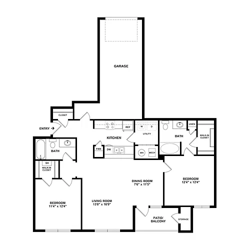 Floor plan Rockford