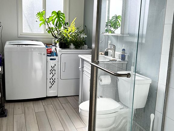 Bathroom 2 - includes washer/dryer and shower