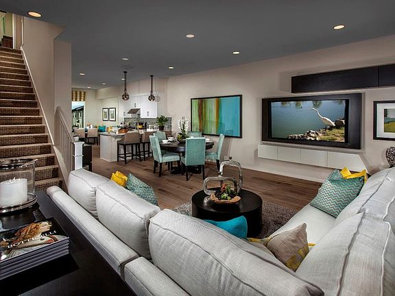 Model Home Living Room